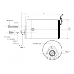 Alternador 12V para MagDyno Lucas MOL1