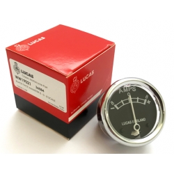 Amperímetro LUCAS 1-3/4 preto 8-0-8