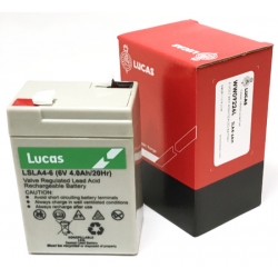 Bateria 6V  LSLA4-6 4AH AGM 