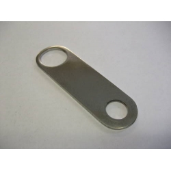 Placa Metal Cromada BSA A/B Travao Tras 67-6046