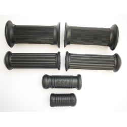 Kit Borrachas Pousa Pés BSA M20/M21/M33 Modelos Quadro Rigido