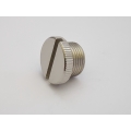 Bujão Purga Carburador Amal 600/900 em metal OEM: 622/155, 6/155