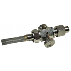 Torneira de gasolina 1/8x1/4- Pull-Push CNC