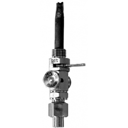 Torneira Gas. 1/4x1/4 Lamina Puxar c/Res.Porca e Espiga Cromada Torneira Gas. 1/4x1/4 Lamina Puxar c/Res.Porca e Espiga Cromada