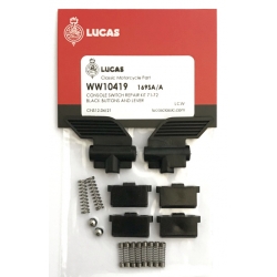 Botões Com. Luz/Piscas Lucas Guiador Kit 169SA/B Blak CESTO Botões Com. Luz/Piscas Lucas Guiador Kit 169SA/B Blak CESTO