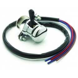 Comutador  Luz/Buz. Tipo Lu 31563 Rep Abraçar  c/Fios preto