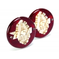 Emblema Depósito Gas. BSA C12 B31 A7/10   Plástico Redondo  65-8220