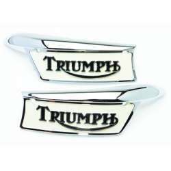 Emblema Triumph Deposito Metal (82-970/9701) Par Emblema Triumph Deposito Metal (82-970/9701) Par