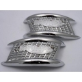 Emblema Deposito 3 Galoes Triumph 500/650  Cromado (par) 3 galoes82-4127,82-4128