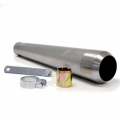 Panela escape Cone Invertido Metal Cru 44cm C/Adaptadores 1 3/8" curto