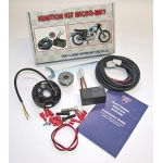 Corpo de aluminio para Ignição Electronica Wassel Motos 2 Cilindros BSA Triumph Norton Aspecto Lucas K2F Corpo de aluminio para Ignição Electronica Wassel Motos 2 Cilindros BSA Triumph Norton Aspecto Lucas K2F