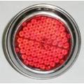Reflector Matrícula Trás 2" Enc/Crom